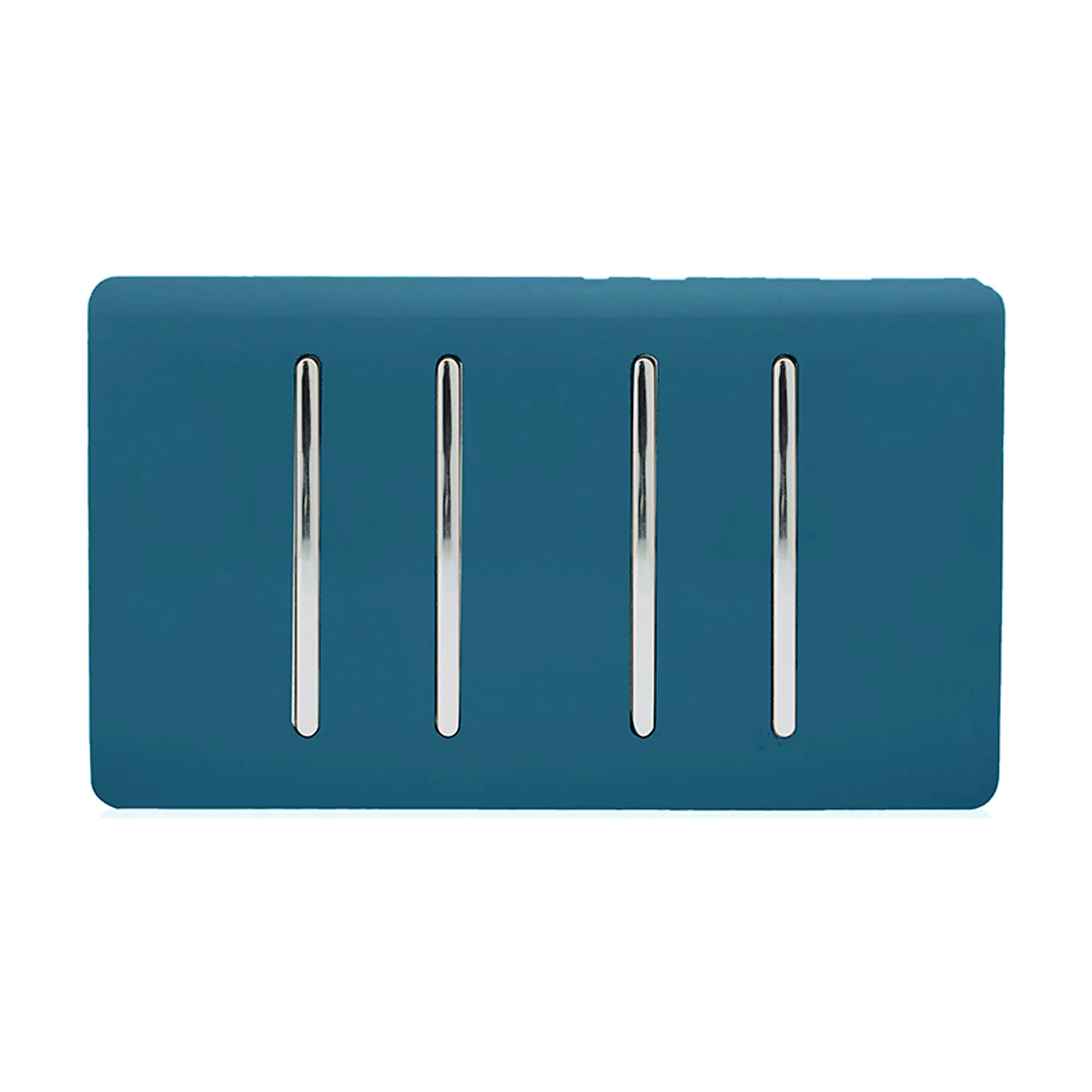 ART-SS44MD  4 Gang 2 Way 10 Amp Rocker Twin Plate Midnight Blue